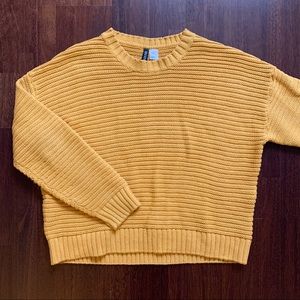 Yellow H&M sweater